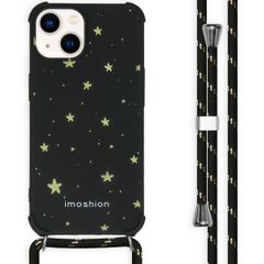 imoshion Design Hülle mit Band Apple iPhone 14 - Stars Gold