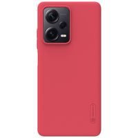 Nillkin Super Frosted Shield Case für das Xiaomi Redmi Note 12 Pro Plus - Rot