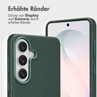 Accezz 2-in-1 Klapphülle aus Leder mit MagSafe Samsung Galaxy S26 - Cedar Green