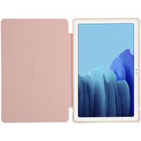 Accezz Smart Silicone Klapphülle Samsung Galaxy Tab A7 - Roségold