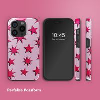 Selencia Vivid Rückabdeckung mit MagSafe Apple iPhone 15 Pro - Stars Rubine Red Light Pink