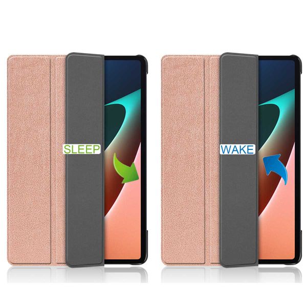 imoshion Trifold Klapphülle Xiaomi Pad 5 / 5 Pro - Rosé gold