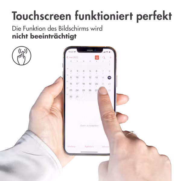 Accezz Displayschutz 2er-pack aus gehärtetem Glas Apple iPhone 17 / 17 Pro / 16 Pro