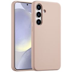 Accezz Liquid Silikoncase Samsung Galaxy S25 Plus - Rosa