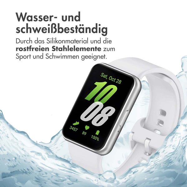 imoshion Silikonband für das Samsung Galaxy Fit 3 - Weiß