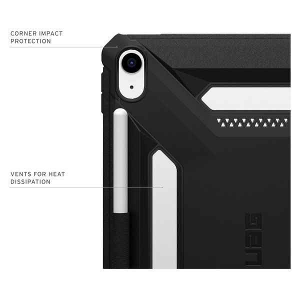 UAG Scout LT backcover Apple iPad 11 (2025) 11 Zoll A16 / iPad 10 (2022) 10.9 Zoll - Black