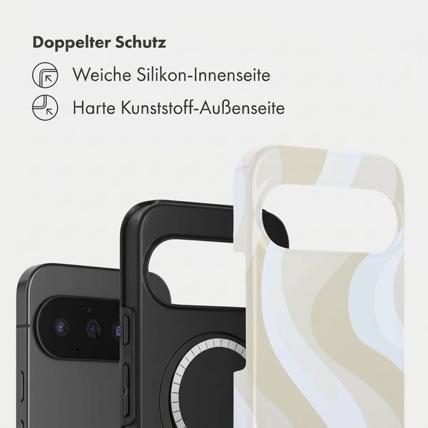 Selencia Vivid Rückabdeckung mit MagSafe Google Pixel 11 - Desert Waves Beige