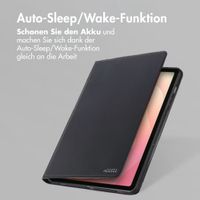 Accezz Classic Klapphülle Samsung Galaxy Tab S11 Ultra - Schwarz