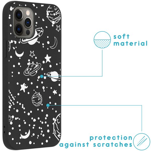 imoshion Design Hülle für das iPhone 12 (Pro) - Fun Galaxy