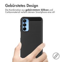 imoshion Brushed Back Cover für das Samsung Galaxy A15 (5G/4G) - Schwarz