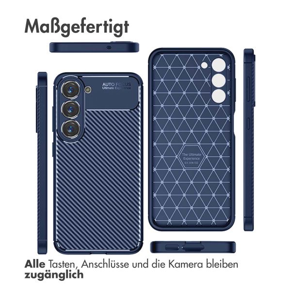 imoshion Carbon-Hülle Samsung Galaxy S23 - Blau