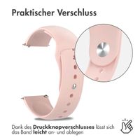 imoshion Silikonband Sport - 18-mm-Universalanschluss - Rosa