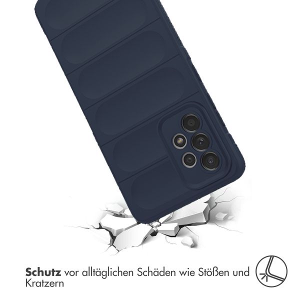 imoshion EasyGrip Back Cover für das Samsung Galaxy A52(s) (5G/4G) - Dunkelblau