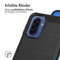 imoshion Brushed Back Cover Samsung Galaxy A17 - Schwarz