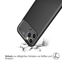 imoshion Carbon-Hülle Apple iPhone 12 Pro Max - Schwarz