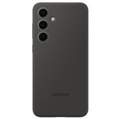 Samsung Original Silikon Cover Samsung Galaxy S24 FE - Schwarz