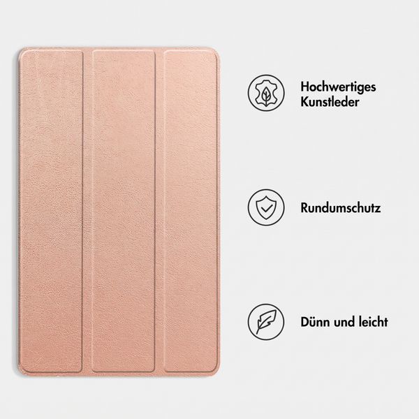 imoshion Trifold Klapphülle Xiaomi Redmi Pad SE - Rosé gold