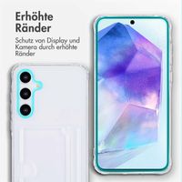 imoshion Soft Case Back Cover mit Kartenhalter Samsung Galaxy A55 - Transparent