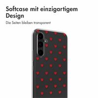 imoshion Design Hülle Samsung Galaxy A34 (5G) - Red Hearts