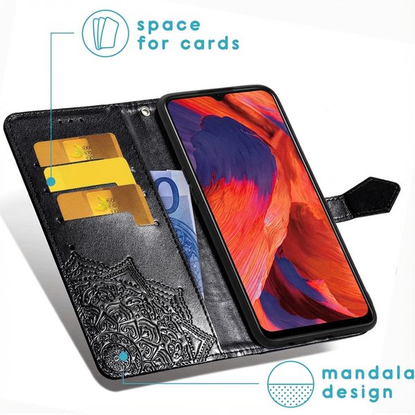 imoshion Mandala Klapphülle Oppo A73 (5G) - Schwarz