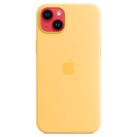 Apple Silikon-Case MagSafe für das Apple iPhone 14 Plus - Sunglow
