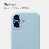 imoshion Texture Backcover Apple iPhone 16 - Hellblau