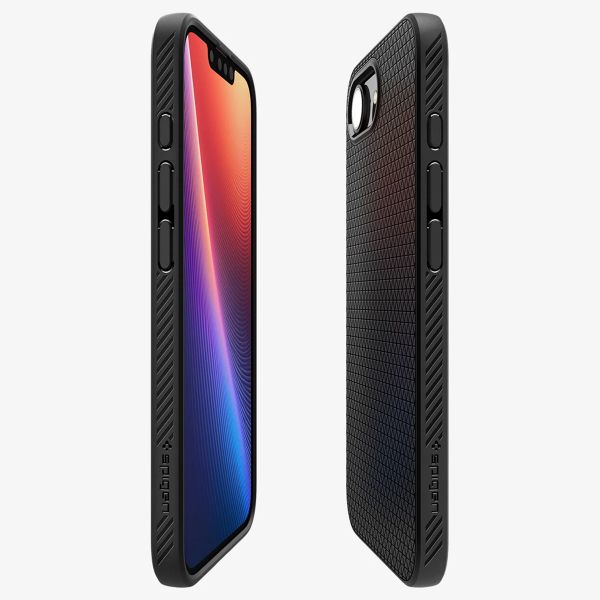 Spigen Liquid Air™ Case iPhone 16e - Matte Black