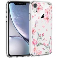 imoshion Design Hülle iPhone Xr - Blume - Rosa