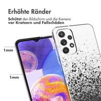 imoshion Design Hülle für das Samsung Galaxy A23 (5G) - Splatter Black