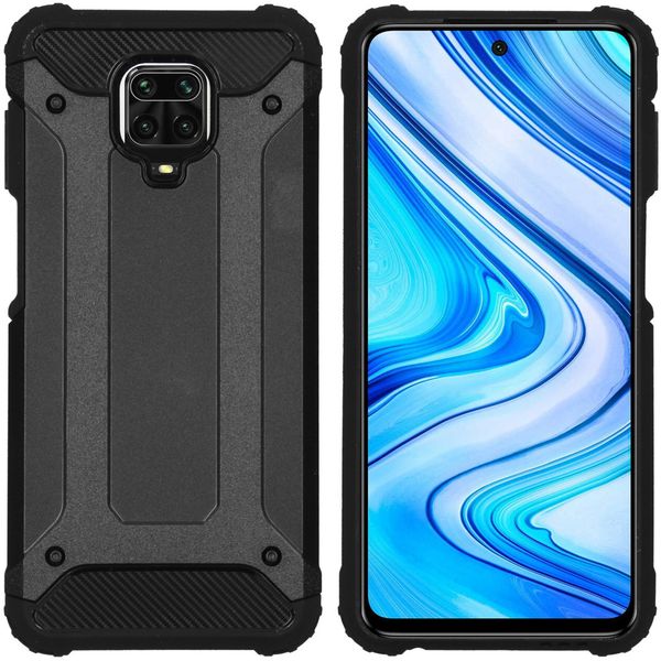 imoshion Rugged Xtreme Case Schwarz Xiaomi Redmi Note 9 Pro / 9S