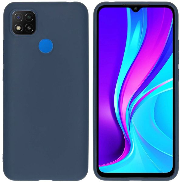 imoshion Color TPU Hülle für das Xiaomi Redmi 9C - Dunkelblau