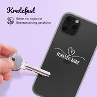 Hülle mit eigenem Foto und/oder Text Apple iPhone 12 (Pro) - Sierlijk hartje