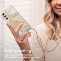 imoshion Design Hülle mit Band Samsung Galaxy A16 - Beige Graphic