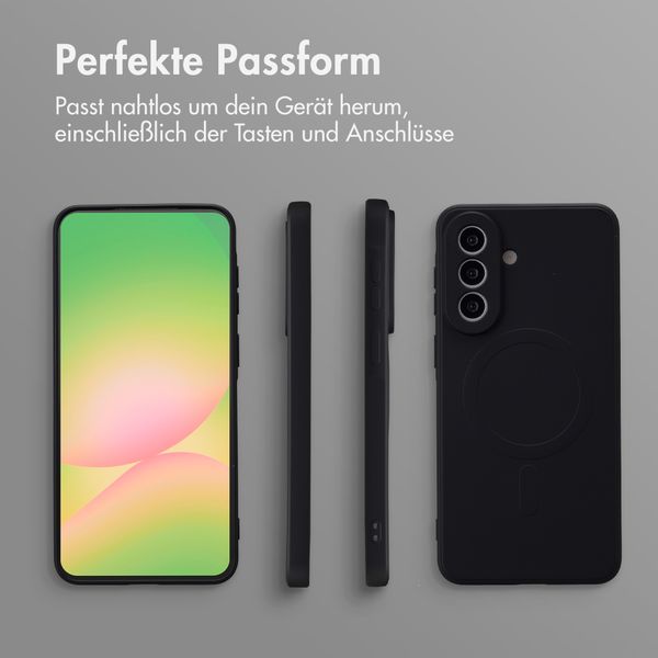 imoshion Color Back Cover mit MagSafe Samsung Galaxy A57 (5G) - Schwarz