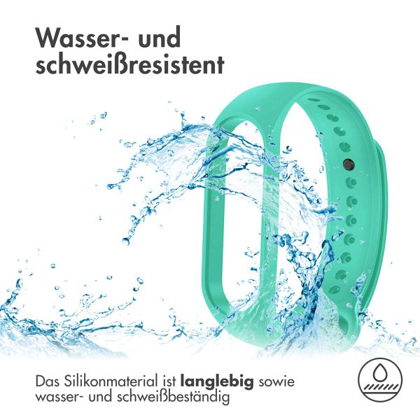 imoshion Silikon Sportarmband für Xiaomi Mi Band 7 - Mintgrün