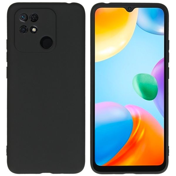 imoshion Color TPU Hülle für das Xiaomi Redmi 10C - Schwarz