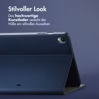 Accezz Classic Klapphülle Samsung Galaxy Tab S11 - Dunkelblau