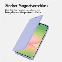imoshion Transparente Bookcase mit MagSafe Samsung Galaxy A57 (5G) - Lila