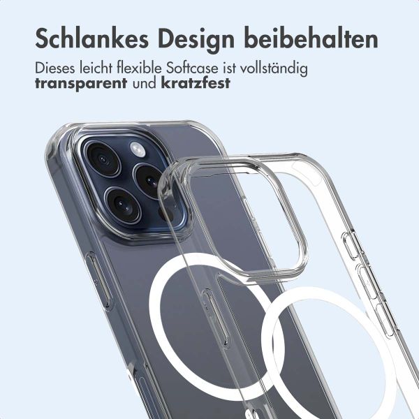 imoshion Protective Back Cover mit MagSafe iPhone 16 Pro - Transparent