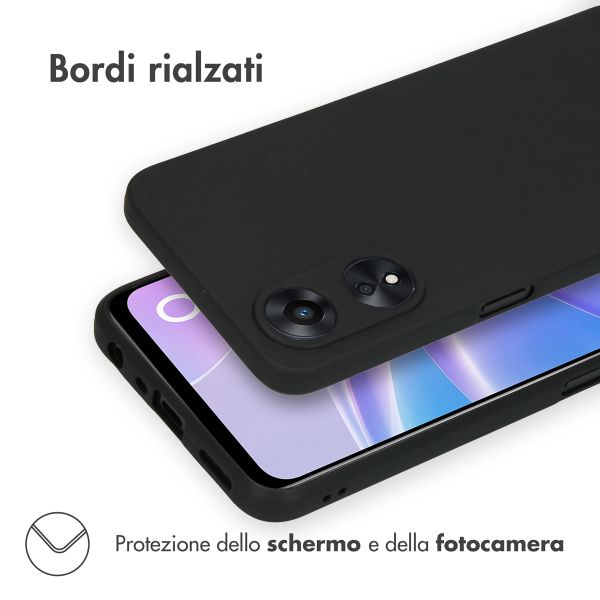 imoshion TPU Color Cover Oppo A78 (4G) - Schwarz