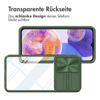 imoshion Back Cover mit Kameraschieber Samsung Galaxy A23 (5G) - Dunkelgrün