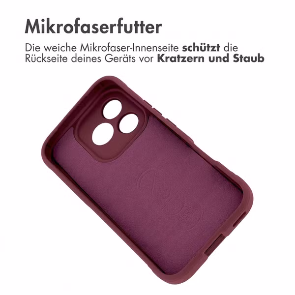 imoshion EasyGrip Backcover Honor 600 Lite - Aubergine