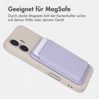 imoshion Magnetischer Kartenhalter - Geeignet für MagSafe - Lila