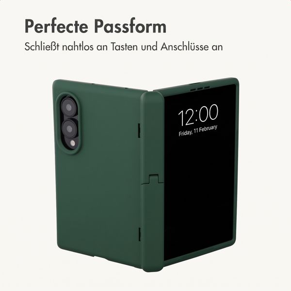 imoshion Color Backcover mit Ständer Samsung Galaxy Z Fold 8 - Dunkelgrün