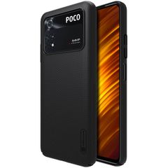 Nillkin Super Frosted Shield Case für das Xiaomi Poco M4 Pro 5G - Schwarz