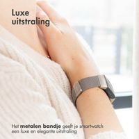 imoshion Magnetisches Milanaise Armband für das  Xiaomi Smart Band 8 / 9 - Silber
