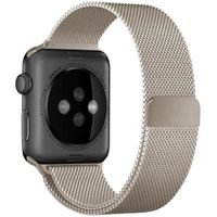 WiWu Milanaise-Armband für die Apple Watch Series 1 bis 9 / SE (38/40/41 mm) | Series 10 (42 mm) - Champagne