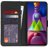 imoshion Luxuriöse Klapphülle Samsung Galaxy M51 - Dunkelblau