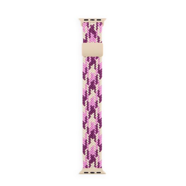 iDeal of Sweden Soft Braid Watch Band für Apple Watch | 44/45/46/49 mm - Cherry Crush