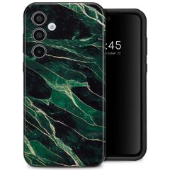 Selencia Vivid Tough Back Cover für das Samsung Galaxy A35 - Chic Marble Quartz